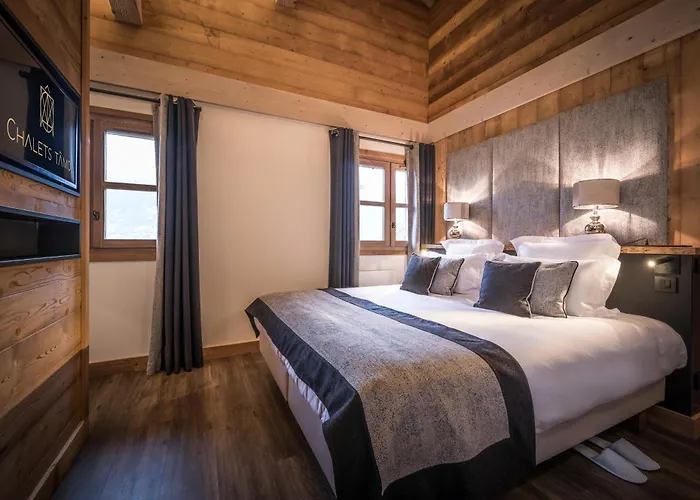 Jardin D'angele D'hotes Alojamento de Acomodação e Pequeno-almoço Courchevel